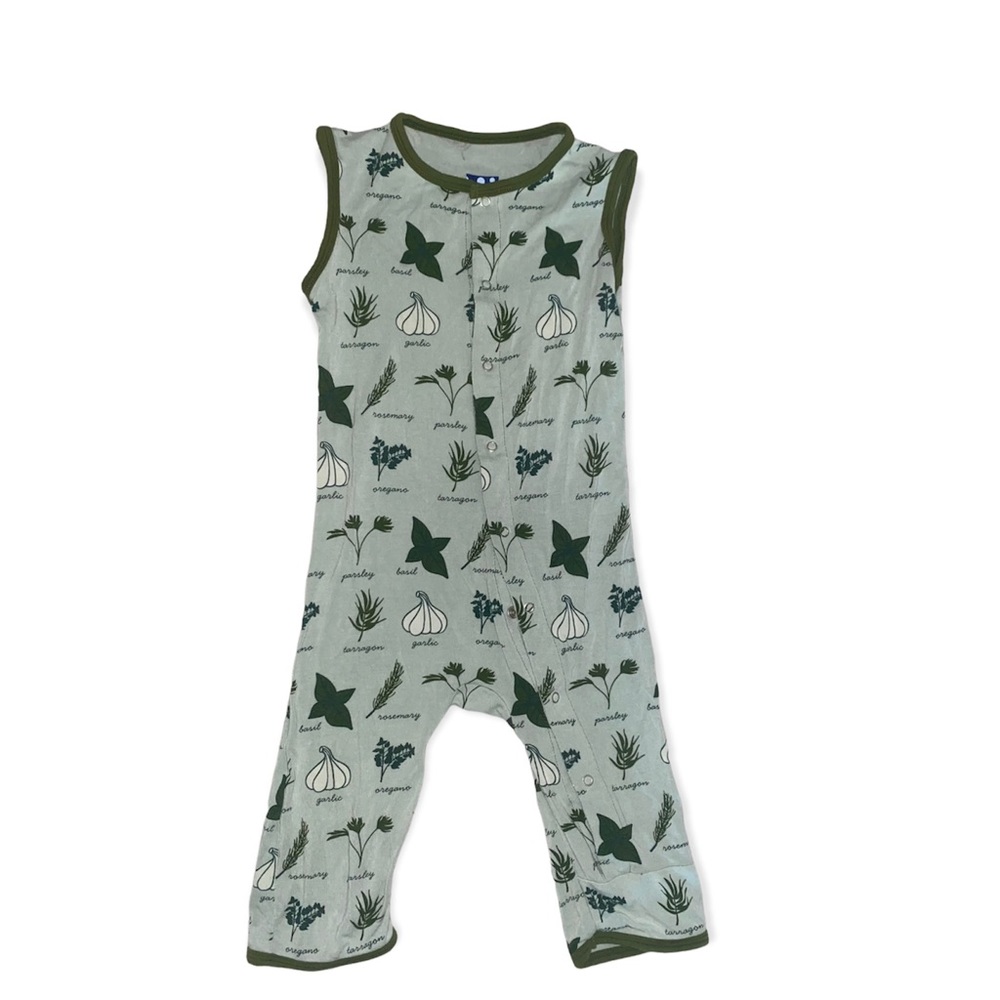 🪴🧄🌿Kickee Romper🌿🧄🪴